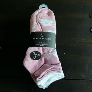 BCBGMAXAZRIA Women's Quarter Socks | Athletic 10 Pairs